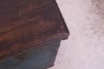 Early Americana Painted Wood Monogrammed Trunk - Image 23