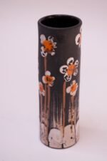 Alvino Bagni for Raymor Floral Ceramic Vase - Image 2