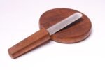 Early Jens Quistgaard for Dansk Staved Teak Cutting Board With Knife - Image 3