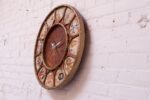 Vintage Hand-Illustrated Zodiac Wall Clock - Image 2