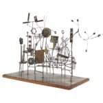 Kinetic Brutalist 'Carnival' Sculpture by David Hall-Coleman