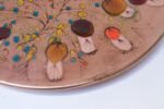 Large California Cloisonné Enamel on Copper Charger / Tray by Landau Goldsmith - Image 12
