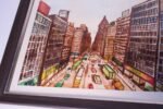 Vintage New York Cityscape Watercolor - Image 3