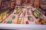 Vintage New York Cityscape Watercolor - Image 9