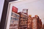 Vintage New York Cityscape Watercolor - Image 4