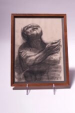 James Joseph Kearns "Despondent Man" Etching - Image 2