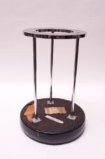 Vintage Chrome Vanity / Low Stool by Paul Mayen for Habitat - Image 6