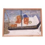 Anna P. McDonnell Abstract Seascape Oil on Canvas