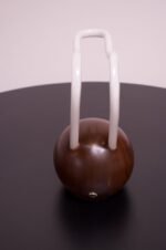 Contemporary Studio Craft Walnut and Neon Touch "BuraBura - Octavius" Lamp - Image 11