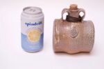 Studio Pottery Barrel / Whiskey Nip with Cork Signed "Pollack 73" - Image 7