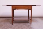 Hans Wegner for Andreas Tuck Model AT33 Drop-Leaf Sewing Table in Teak - Image 2