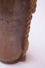 Studio Stoneware Vessel / Candleholder Signed Polk, 1974 - Image 7