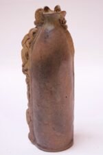 Studio Stoneware Vessel / Candleholder Signed Polk, 1974 - Image 2