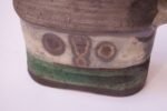 Crude / Primitive Stoneware Vase with Handle Signed "Pollack 78" - Image 13