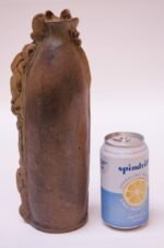 Studio Stoneware Vessel / Candleholder Signed Polk, 1974 - Image 6