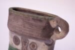 Crude / Primitive Stoneware Vase with Handle Signed "Pollack 78" - Image 14