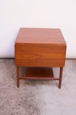 Hans Wegner for Andreas Tuck Model AT33 Drop-Leaf Sewing Table in Teak - Image 10