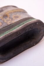 Crude / Primitive Stoneware Vase with Handle Signed "Pollack 78" - Image 15