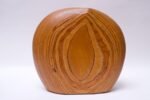 Large Modernist Organic-Form Hardwood Vase by Dick Shanley - Image 6