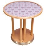 Josef Hoffmann for Wittmann "Cabaret Fledermaus" Side Table in Beechwood