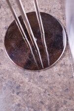 1970s Three Fixture Chrome Floor Lamp with Lucite Prisms - Image 26