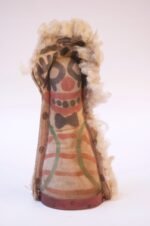 Set of Eight Folk Art Carnival Punks / Knockdown Dolls - Image 24