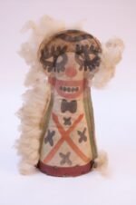 Set of Eight Folk Art Carnival Punks / Knockdown Dolls - Image 11