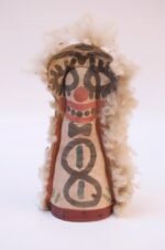 Set of Eight Folk Art Carnival Punks / Knockdown Dolls - Image 18