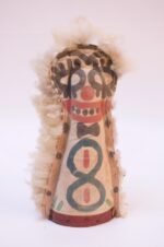 Set of Eight Folk Art Carnival Punks / Knockdown Dolls - Image 22