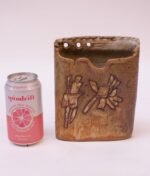 1976 Studio Stoneware Abstract Vase Signed Pollack - Image 8