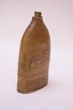 1973 Studio Ceramic Ochre Jug with Stopper Signed Pollack - Image 5
