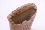 1976 Studio Stoneware Abstract Vase Signed Pollack - Image 10