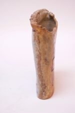 1976 Studio Stoneware Abstract Vase Signed Pollack - Image 5