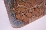 1976 Studio Stoneware Abstract Vase Signed Pollack - Image 11