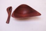 Vermillion Salt Cellar and Spoon Set by Emil Milan - Image 6