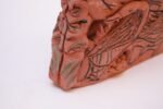 Studio Terracotta "Geese" Vase Sculpture Signed - Image 8