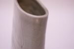 Studio Stoneware Pale Green Floral Vase Signed Pollack, 1976 - Image 12