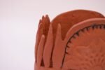 Studio Terracotta Aztec Style Vase Signed - Image 10