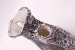 Mid-Century Italian Modern Riccione Fat Lava Ceramic and Enamel Vase - Image 8