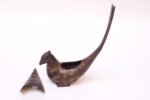Patinated Bronze Bird Keepsake Box / Inkwell - Image 6
