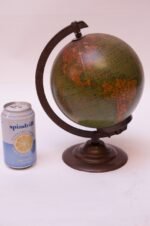 Petite Illuminated Glass Globe by George F. Cram Co. - Image 4