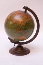 Petite Illuminated Glass Globe by George F. Cram Co. - Image 2