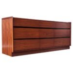 Merton L. Gershun for Dillingham "Esprit" Walnut Triple Dresser