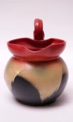 Mid-Century Dutch Hand-Painted Ceramic Decorative Pitcher - Image 4