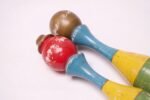 Set of Eight Mid-Century Modern English Skittles With Ball - Image 6