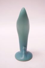 Van Briggle Calla Lily Vase in "Ming" Blue - Image 3