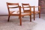 Pair of Ole Wanscher for France and Son "Senator" Chairs in Teak - Image 9
