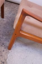 Pair of Ole Wanscher for France and Son "Senator" Chairs in Teak - Image 19