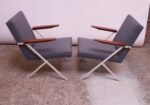 Pair of Model R-83 Armchairs by Ladislav Rado for Knoll & Drake - Image 8