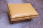 Leather and Walnut Milo Baughman for James Inc. Lounge Chair and Ottoman - Image 11